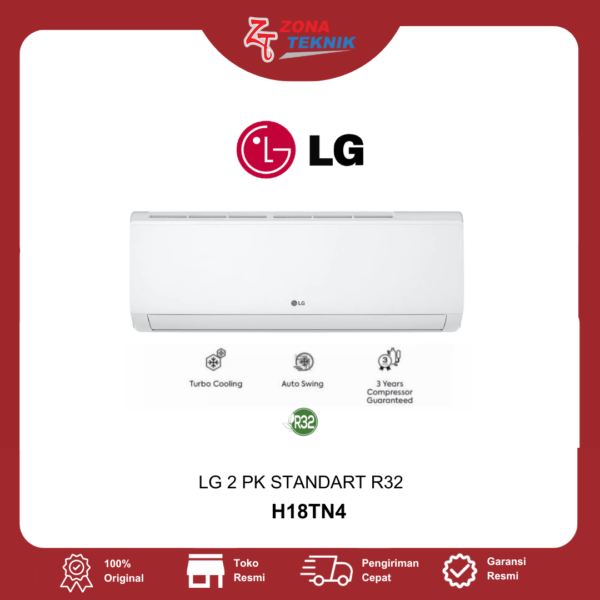 Harga AC Split Baru LG H18TN4 2 PK STANDART R32