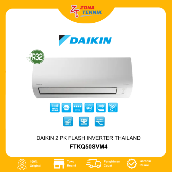 HARGA AC BARU DAIKIN FTKQ50UVM4 2 PK FLASH INVERTER Thailand