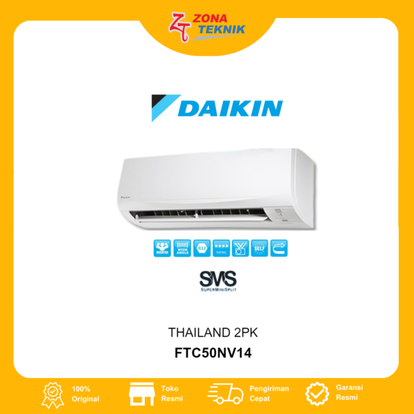 HARGA AC BARU DAIKIN THAILAND FTC50NV14 2PK
